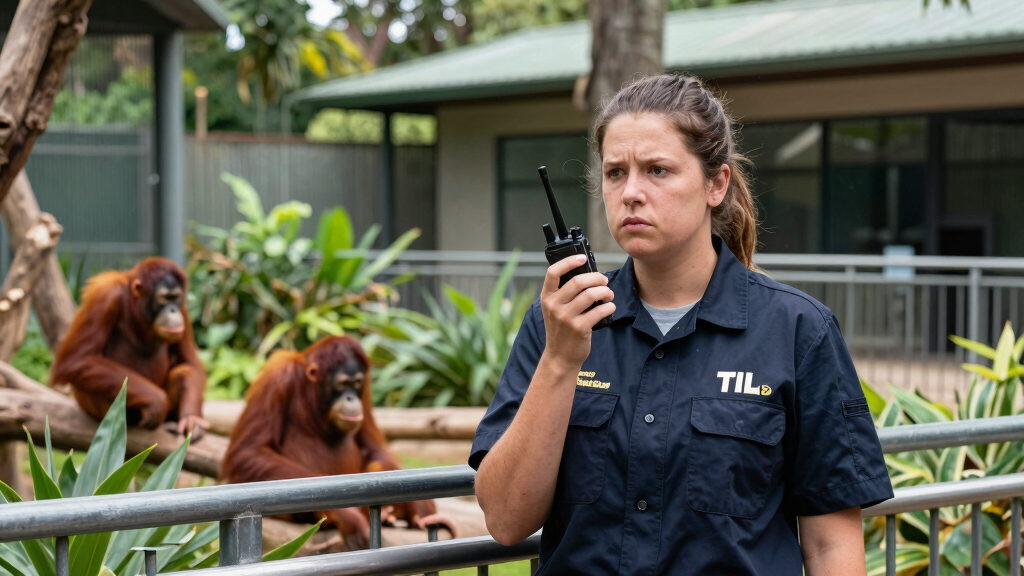 TIL in 2017 Perth Zoo was put on lockdown when two orangutans briefly escaped their enclosure. A 5-year-old male orangutan fell over a barrier & into a garden bed outside the enclosure. His mom then simply went to retreive him before using the visitor boardwalk to go back to her exhibit voluntarily.