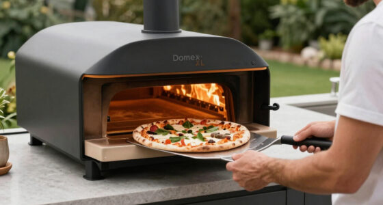 Dome XL (Gen 2) pizza oven in Black Orange by Tonester and Gozney