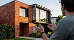 MRTN Architects extends Melbourne home with cluster of red-brick volumes