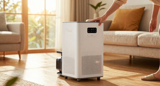 Refurb: 50-Pt Midea Cube Dehumidifier w/ Pump (4,500 sq. ft, Gray) $110 + Free S&H