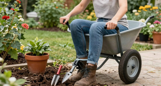 The Wheelbarrow Garden Chair Trick Every Gardener Should Know About