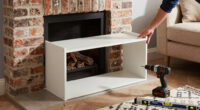 This Living Room’s Fireplace Now Has a Dream Built-In Thanks to an IKEA BILLY Hack