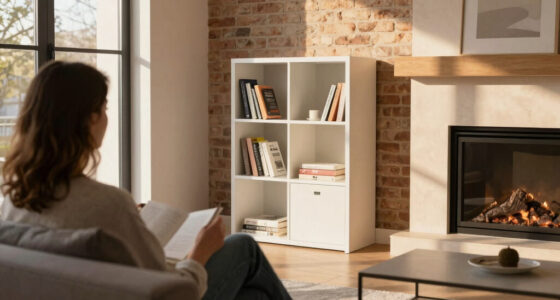 This Living Room’s Fireplace Now Has a Dream Built-In Thanks to an IKEA BILLY Hack