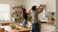 A Couple Gave Their Galley Kitchen a Budget-Friendly Redo with a Dining Nook