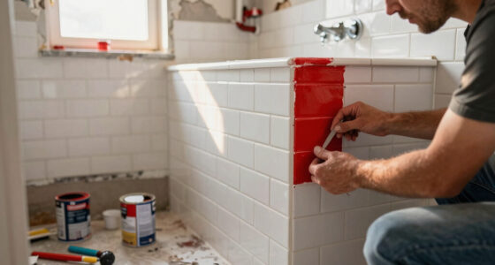 A Dingy Bathroom Gets A Bright, Farmhouse Redo In 5 Days For Only $800
