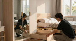 Designers Use This One Trick To Make Small Bedrooms Feel 2X Bigger