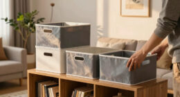 The $0 Storage-Doubling Trick To Try On Your Bookshelf