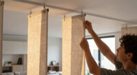 The IKEA Store Convinced Me To Hang Room Dividers From The Ceiling