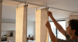 The IKEA Store Convinced Me To Hang Room Dividers From The Ceiling
