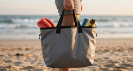 This Collapsible Tote Is My “Mary Poppins” Beach Bag