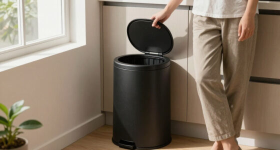 12 Best Stylish Trash Cans For Small Spaces In 2026