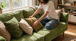 I Didn’t Think I’d Ever Buy A Green Couch — But I’m So Glad I Got This One From Burrow (It’s Prettier Than I’d Imagined!)