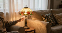 T.J. Maxx Is Selling Out Of This Tiffany-Inspired Accent Lamp