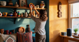 This Home Is A Modern-Folklore Mash-Up Of Paint And 30 Years Of Collecting