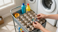 Ditch Bins: The Smarter Way To Organize A Storage Cart Using Empty Egg Cartons