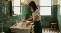 Goodbye White Bathroom Tile: The Art Deco Style People Are Loving