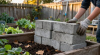 Use Concrete Blocks For A Durable Alternative To A Compost Bin